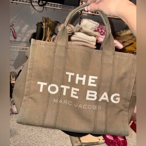 Marc Jacobs Olive Green Tote Bag